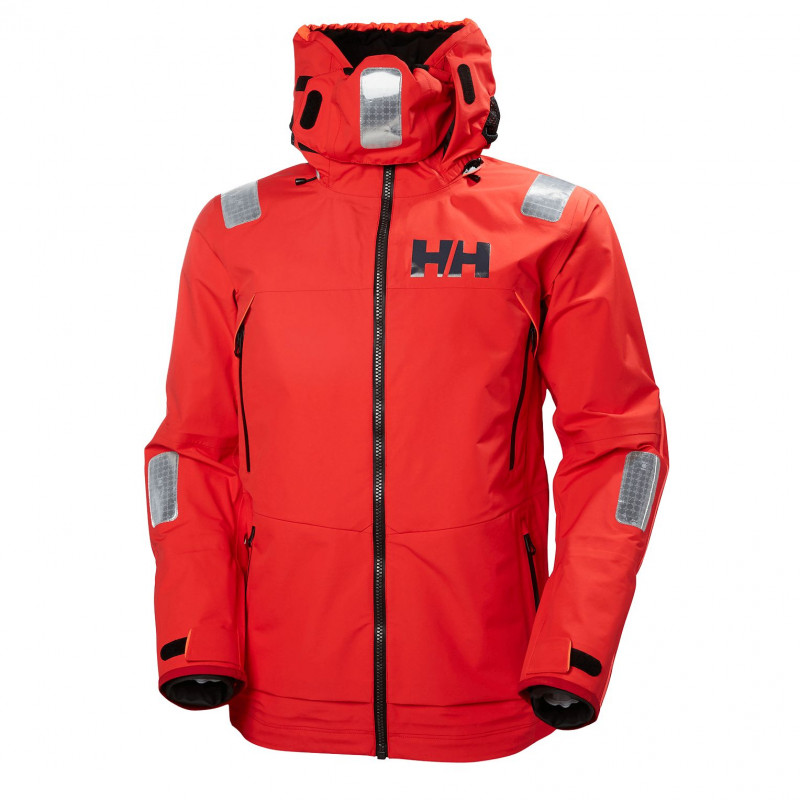 Veste de quart Hauturière AEGIR RACE Rouge - HELLY HANSEN