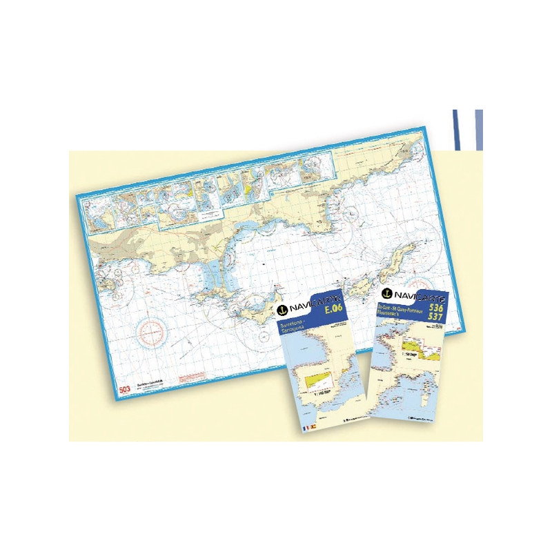 Carte marine Navicarte Atlantique - NAVICARTE