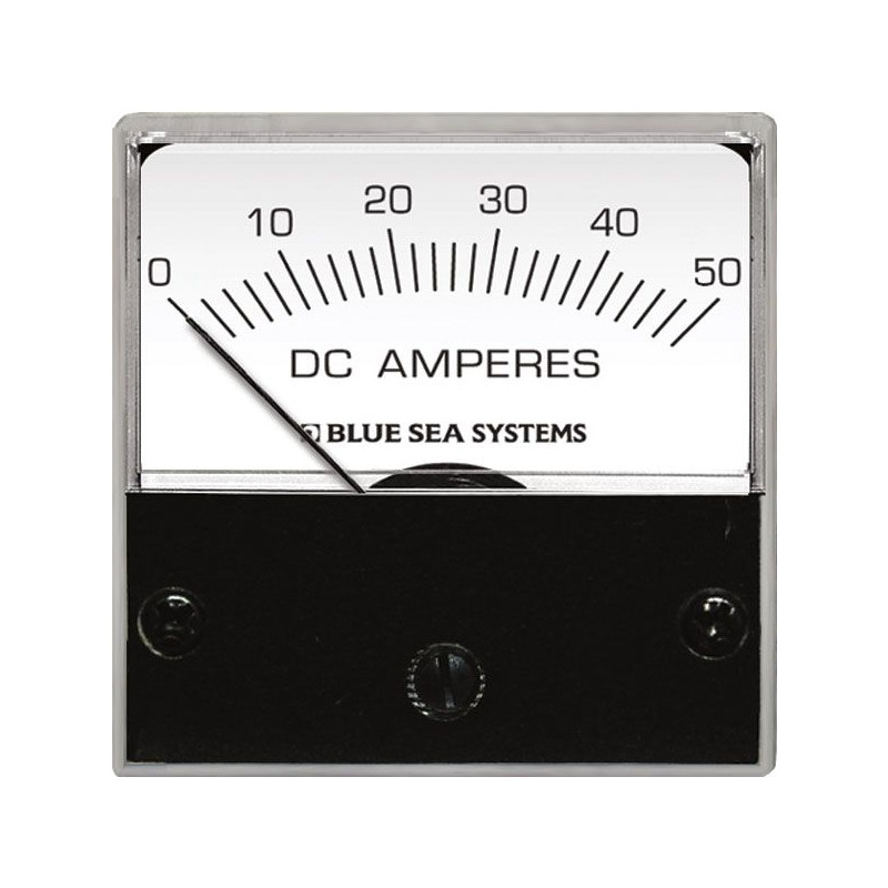 Ampèremètre courant continu analogique petite taille - BLUE SEA