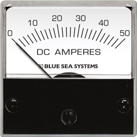 Ampèremètre courant continu analogique petite taille - BLUE SEA