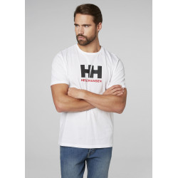 HH logo t-shirt bright white - T-shirt homme manches - HELLY HANSEN