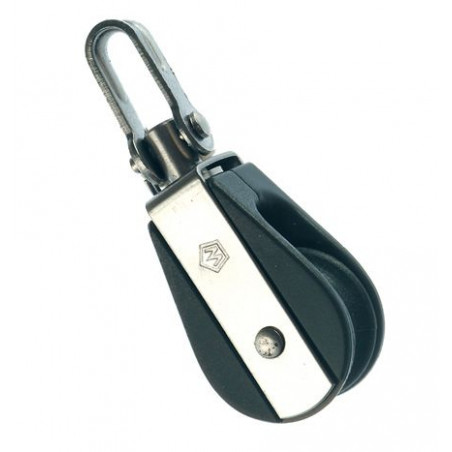 Poulie simple émerillon manille réa de 35 mm - WICHARD