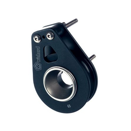 Poulie simple plat pont à rouleaux - WICHARD