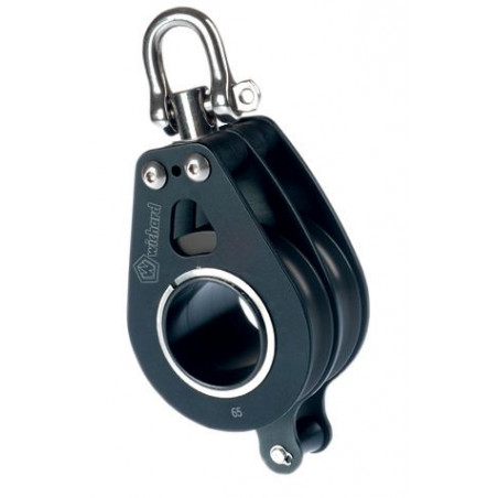 Poulie double émerillon ringot à rouleaux - WICHARD