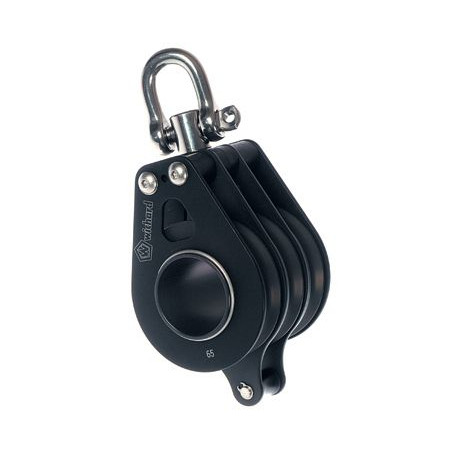 Poulie triple émerillon ringot à rouleaux - WICHARD