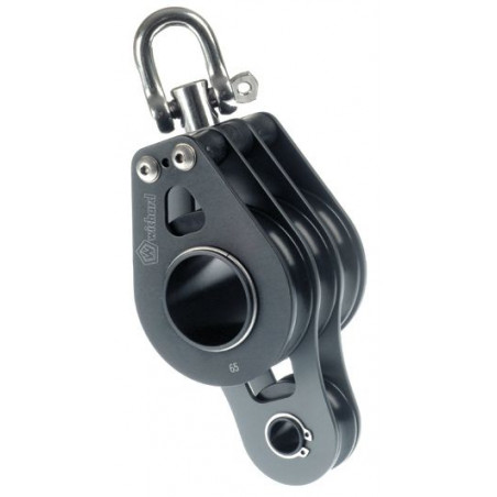 Poulie violon émerillon triple réa - WICHARD