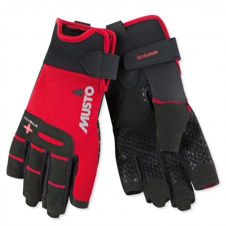 Gant doigts courts performance gripflex - Rouge - MUSTO