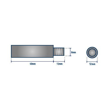 Anode Bougie VOLVO - ORANGEMARINE