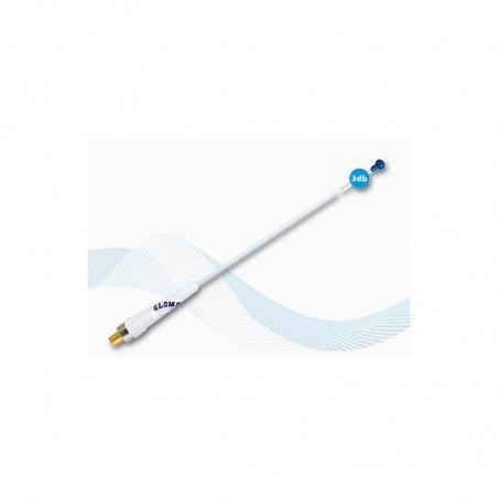 Antenne VHF Voilier 3DB en fibre de verre 90cm GLOMEX