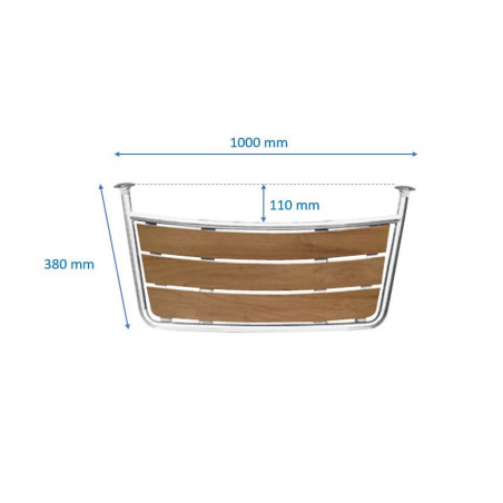 Plateforme arrière pour bateau 100 cm - OSCULATI