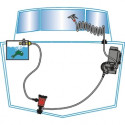 Kit pompe de lavage avec pompe de vivier 12V - JOHNSON PUMP