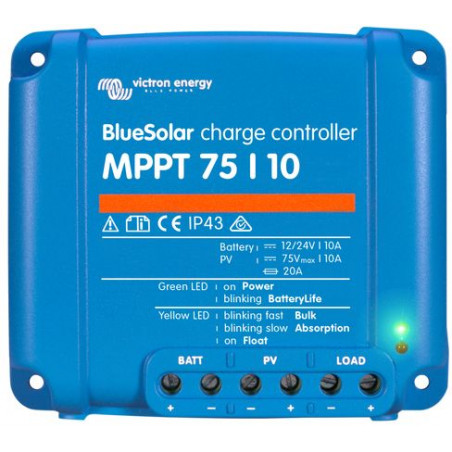 Régulateur de charge MPPT BlueSolar 75/10 - VICTRON