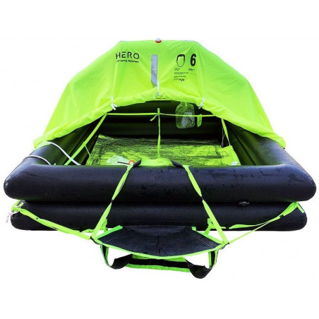 Radeau de survie hauturier -24H container 12 personnes - OCEAN SAFETY
