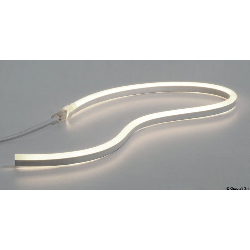 Barre lumineuse à LED néon flexible 12 V - OSCULATI