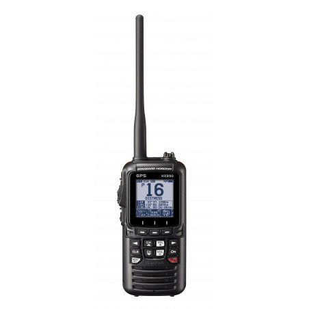 VHF portable STANDARD HORIZON HX890E étanche et flottante + GPS intégré