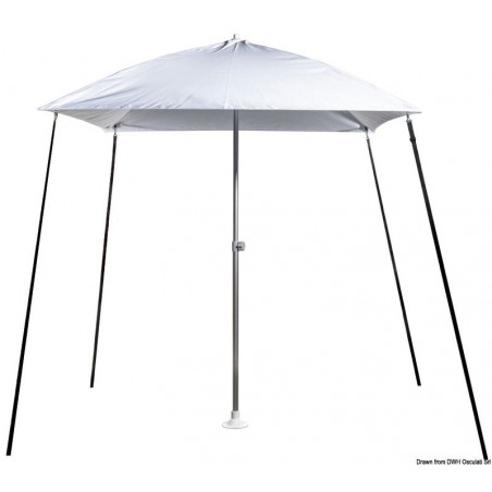 Bimini parasol pliable pour bateau avec tissu résistant aux UV - OSCULATI