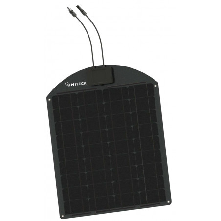 Panneau solaire pour bateau et camping-car UNISUN 50W - 12V Monocristallin slim - UNITECK