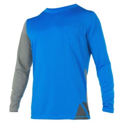 T-Shirt Quickdry manches longues - Bleu