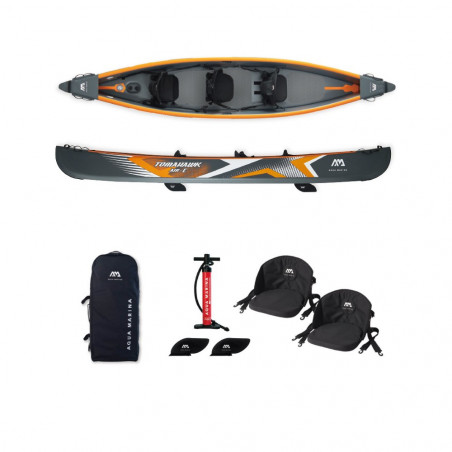 KAYAK TOMAHAWK AIR-C 2 PERSONNES 2022 - AQUAMARINA