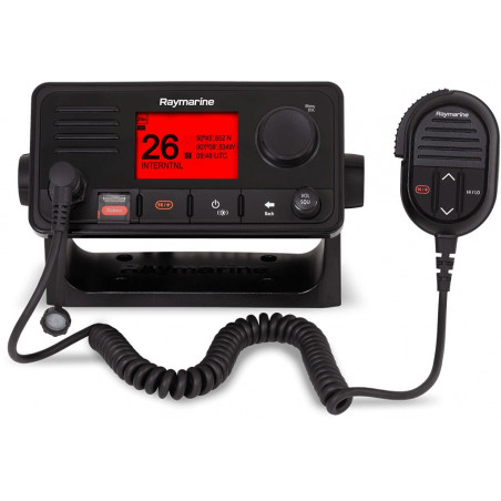 VHF Fixe  RAY63 avec GPS intégré - RAYMARINE