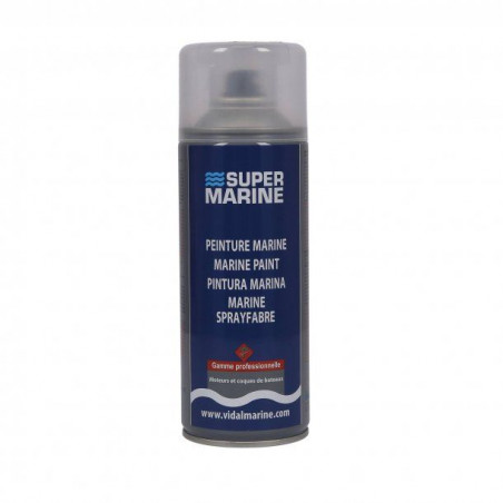 PEINTURE AÉROSOL VERNIS MARINE INCOLORE - SUPERMARINE