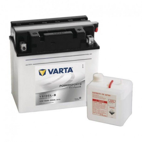 BATTERIE VARTA POWERSPORTS FRESHPACK YB16CL - 19A