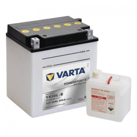 BATTERIE VARTA POWERSPORTS FRESHPACK YB30L - 30A
