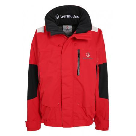 Blouson de quart Inshore Light rouge - Bermudes