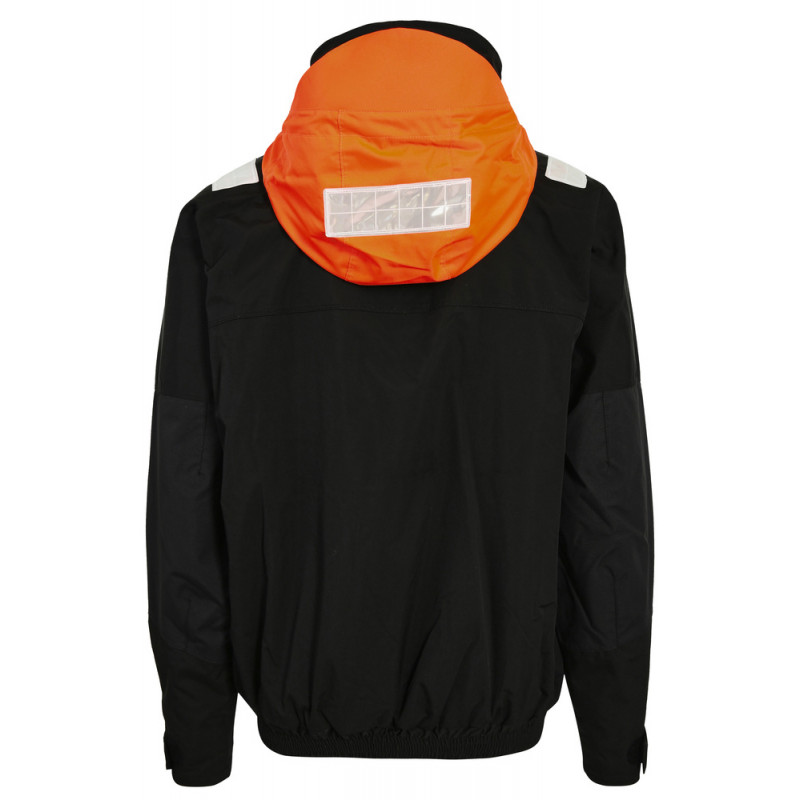 Veste de quart cotiere Bermudes noir Veste nautique pas cher