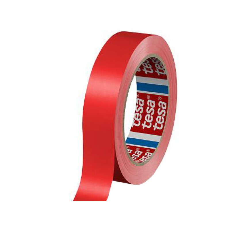 RUBAN DE MASQUAGE TESA ROUGE 25 MM * 66 M