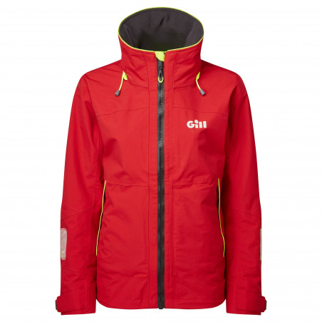 VESTE DE QUART COTIERE OS3 FEMME - ROUGE - GILL