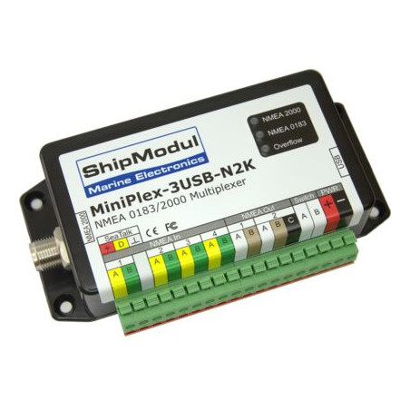 Multiplexeur Version USB-N2K MINIPLEX-3USB-N2K - ShipModul
