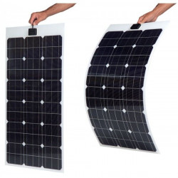 Panneau solaire souple cellules Solarworld AFLEX - Blanc pour camping-car - 100W - ENERGIE MOBILE