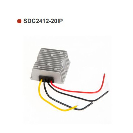 Abaisseur de tension 24/12V SDC IP67