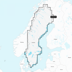 Carte Marine Navionics+ Regular - Sweden, Lakes & Rivers NAEU067R