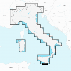 Carte Marine Navionics+ Regular - Italie, Lacs et Rivières NAEU073R