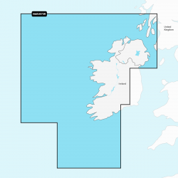 Carte Marine Navionics+ Regular - Ireland, West Coast NAEU075R