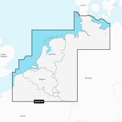 Carte Marine Navionics+ Regular - Benelux et Allemagne Ouest NAEU076R