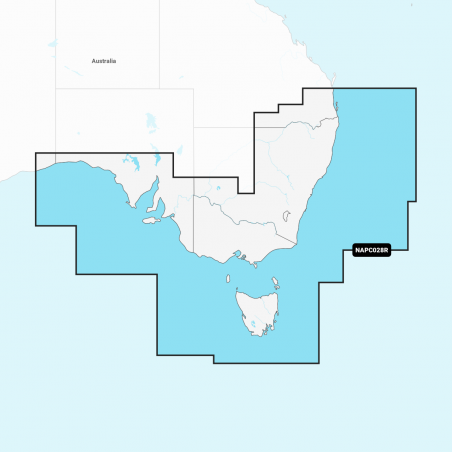 Carte Marine Navionics+ Regular - Australie, Sud-Est NAPC028R