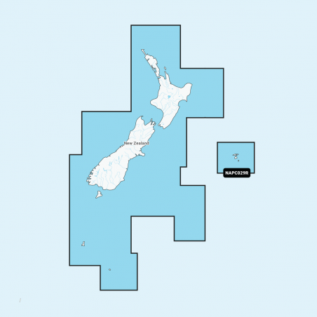 Carte Marine Navionics+ Regular - Nouvelle-Zélande NAPC029R