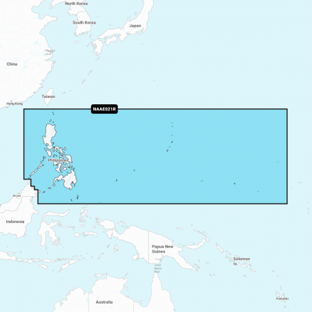 Carte Marine Navionics+ Platinum+ Regular - Philippines NPAE021R