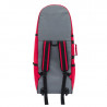 SAC A DOS A ROULETTES HOWZIT ROLLING BACKPACK GRIS/ROUGE