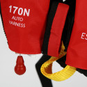 Gilet gonflable ESSENTIAL ZIP automatique avec harnais 170 N - Rouge