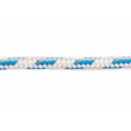 Cordage marin polyester polyvalent CUP - Blanc/Bleu - GLEISTEIN