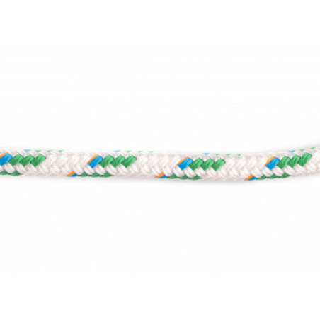 Cordage marin polyester polyvalent CUP - Blanc/Vert - GLEISTEIN