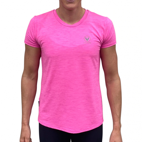 T-shirt UV Performance Tech Femme Rose VAIKOBI