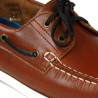 Chaussure bateau homme Kooji cognac