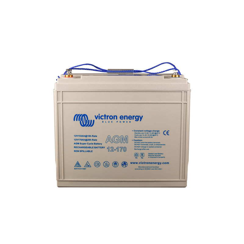 Batterie à décharge lente AGM ST 166 amp - Profil Nature