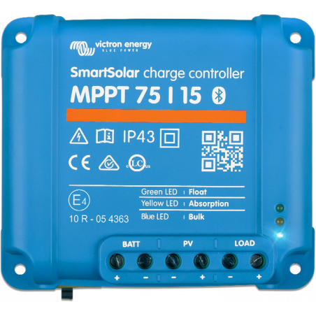 Régulateur de charge MPPT SmartSolar 75/15 - VICTRON