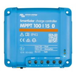 Régulateur de charge MPTT SmartSolar 100/15 - VICTRON